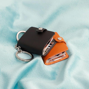 Photo Keychain in Leather Case