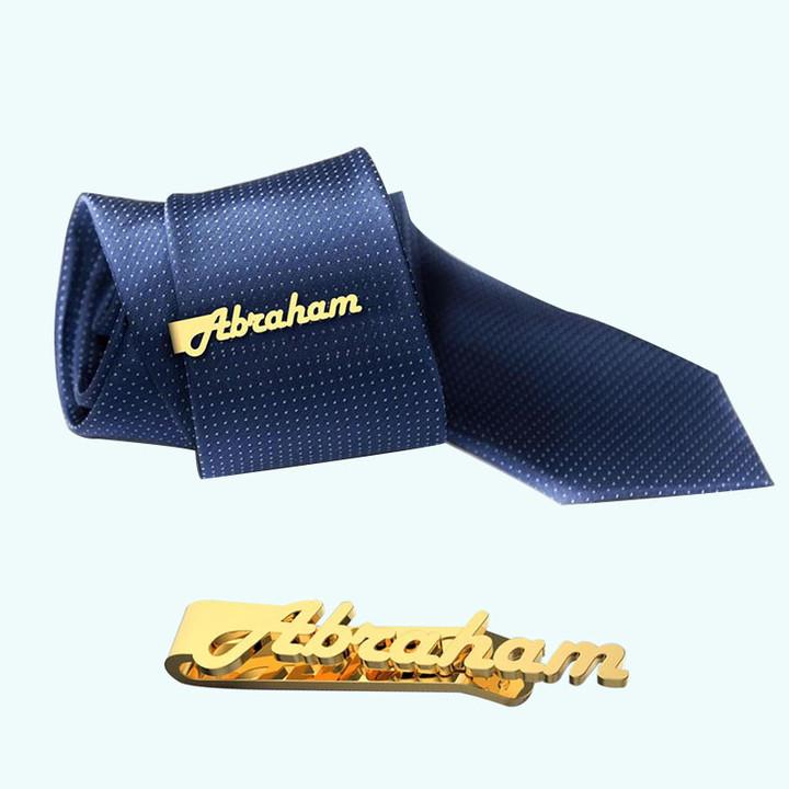 Father's Day Gifts!!!Men's Personalized Tie Clip