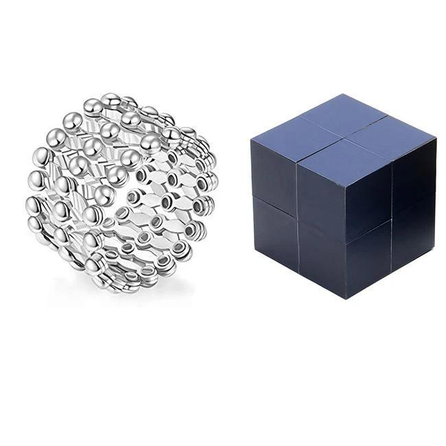 (Best Seller: A FULL SET) Creative Ring, Bracelet And Puzzle Jewelry Box