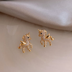 Shiny Diamond Unicorn Jewelry